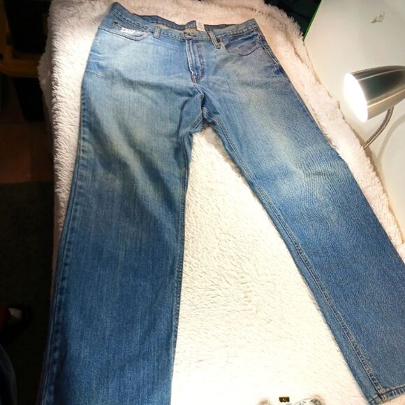 Cinch Men's White Label Mid Rise Relaxed Fit Straight Leg Jean Mens 40x32 USA - Picture 6 of 10